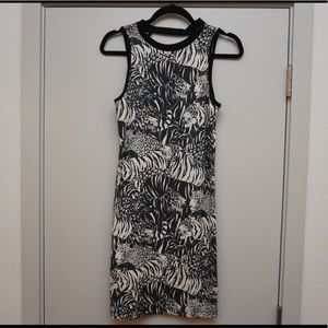 Topshop | Big Cat Bodycon Dress